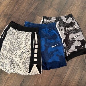 3x Nike Elite Boys Shorts size medium
